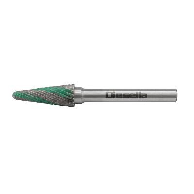 Fræsestift HM Ø10x27 mm form L (Speedcut) med Ø6 mm skaft